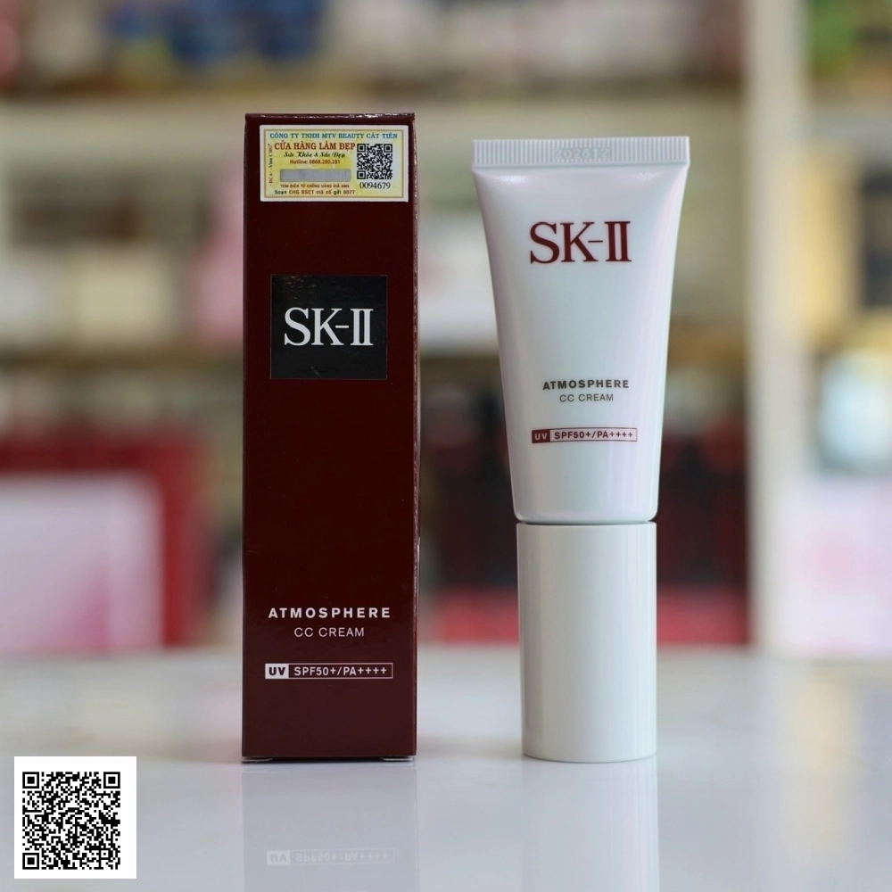 Kem Trang Điểm Chống Nắng SK-II Atmosphere CC Cream UV SPF50/PA+++ 30g