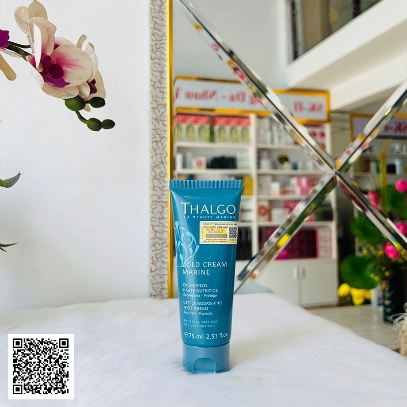 Kem Dưỡng Da Chân Thalgo Cold Cream Marine Deeply Nourishing Foot Cream