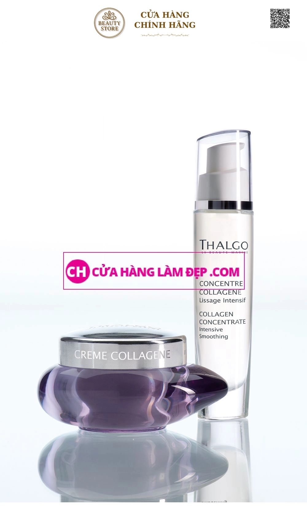Tinh chất tái tạo tế bào, trẻ hóa và săn chắc da Thalgo Silicium Concentrate