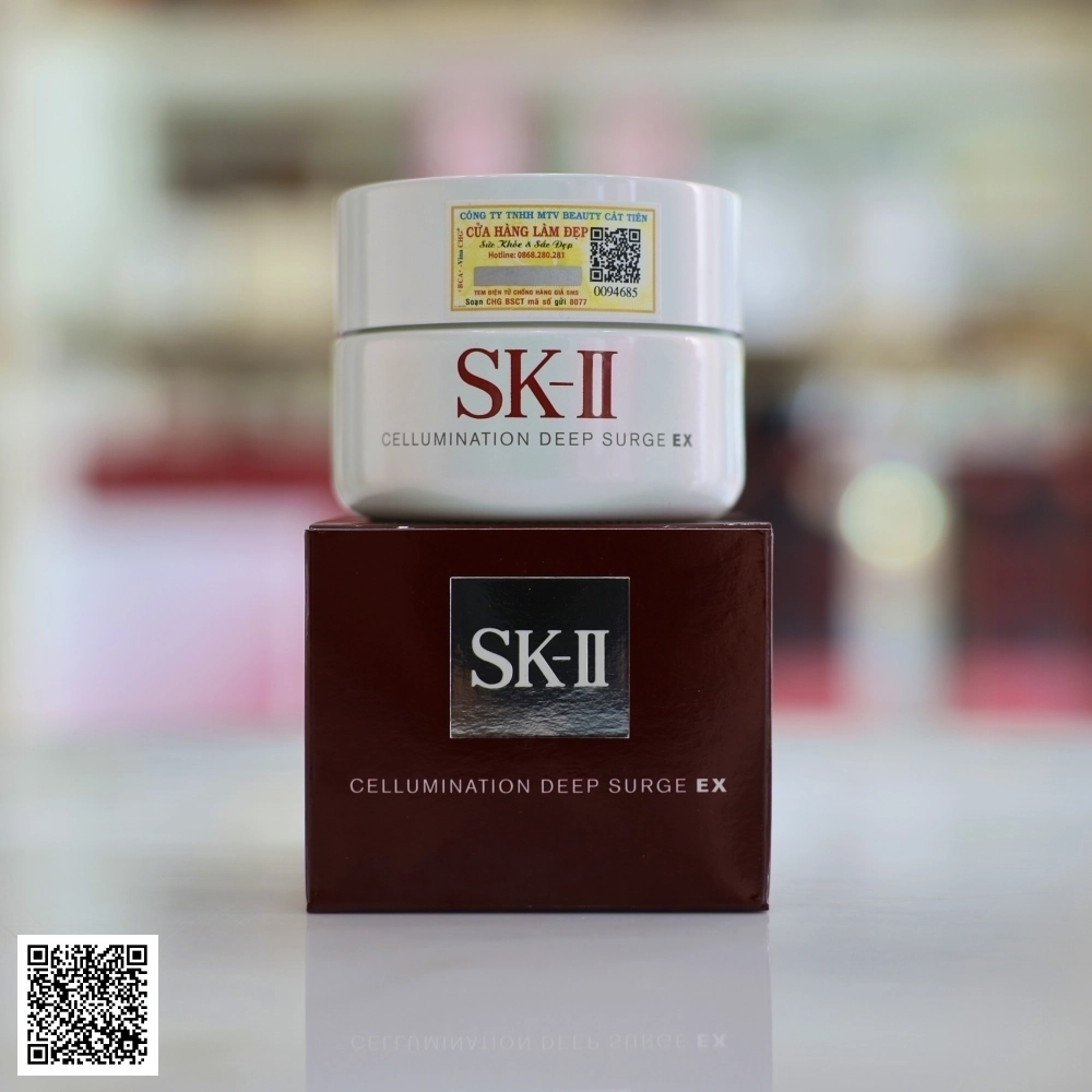 Kem Dưỡng Trắng Da SK-II Cellumination Deep Surge EX Từ Nhật Bản 50g