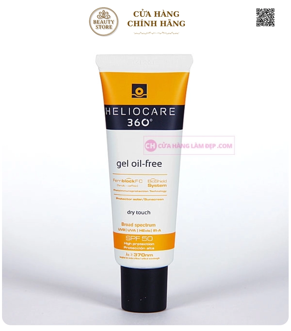 Kem Chống Nắng Heliocare 360 Gel Oil-Free SPF50