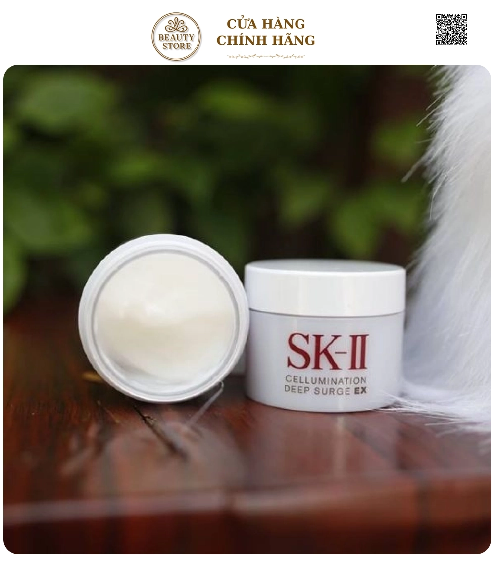 Kem Dưỡng Trắng, Căng Mịn Da SK-II Cellumination Deep Surge Ex 15g