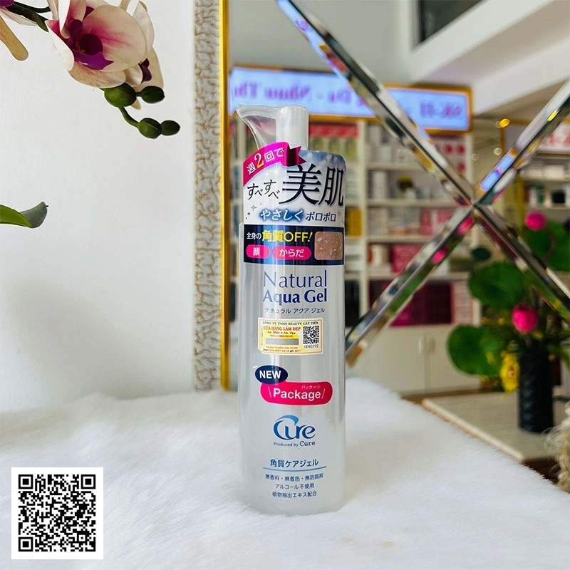 Tẩy Da Chết Cure Natural Aqua Gel Của Nhật Bản 250ml