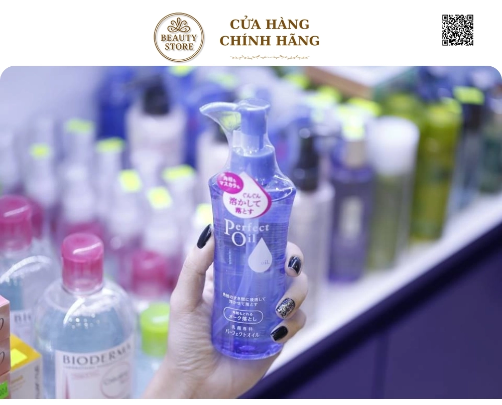 Dầu Tẩy Trang Shiseido – Perfect Oil