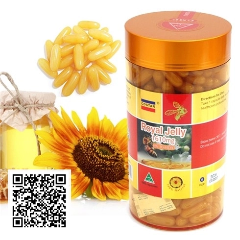 Sữa Ong Chúa Royal Jelly Costar (1610mg x 365 viên)