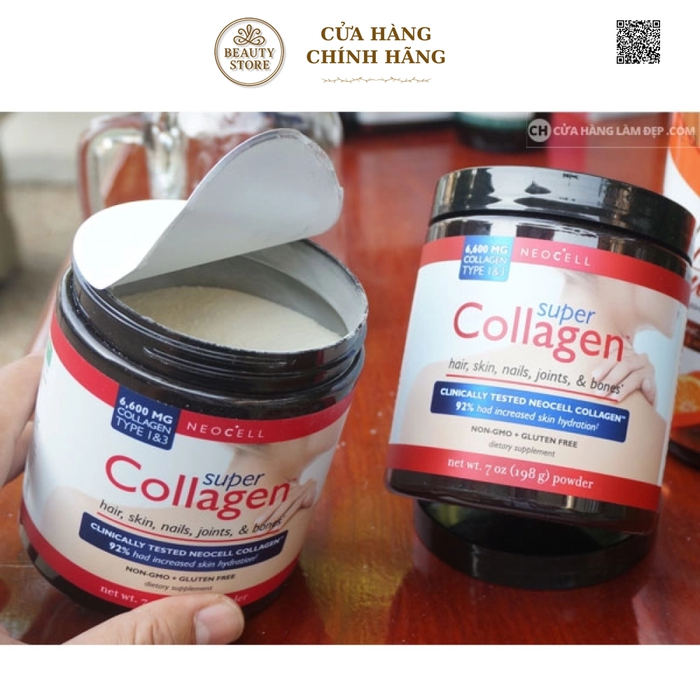 Super Collagen NeoCell Type 1&3 Dạng Bột 6600mg